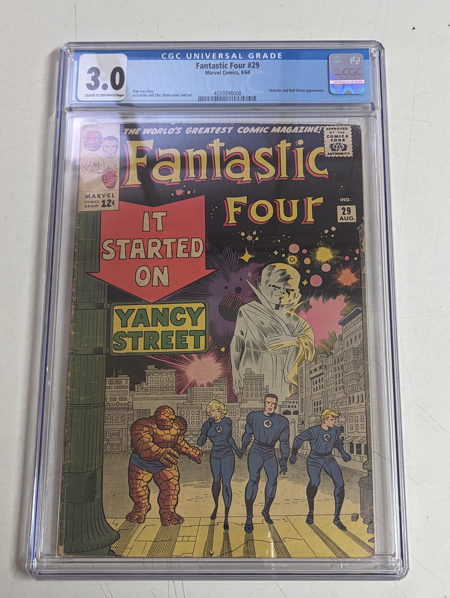 Fantastic Four #29 Certified Guaranty Company (CGC) Graded 3.0