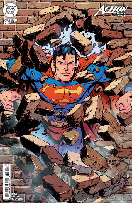 Action Comics #1082  1:25 Tom Grummett Card Stock Variant