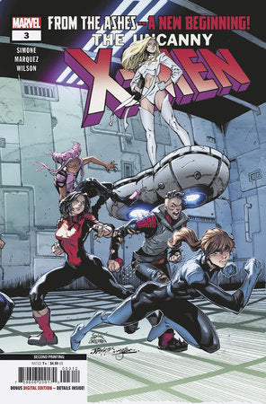 Uncanny X-Men #3 Second Print