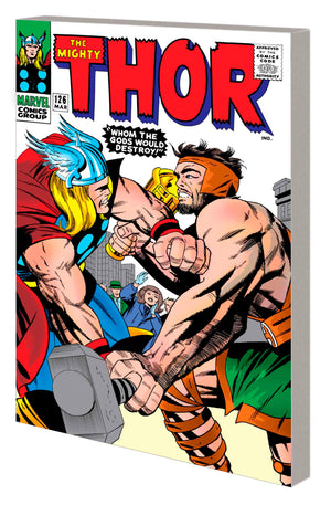 Mighty Marvel Masterworks: The Mighty Thor  Volume 4 - When Meet The Immortals - Direct Market Cover