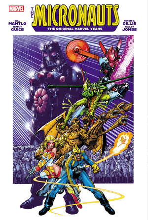 Micronauts: The Original Marvel Years Omnibus Volume 3 Arthur Adams Direct Market Cover