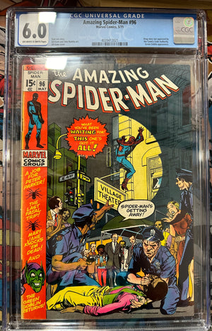 Amazing Spider-Man #96 Certified Guaranty Company (CGC) Graded 6.0 - Famous Drug Story