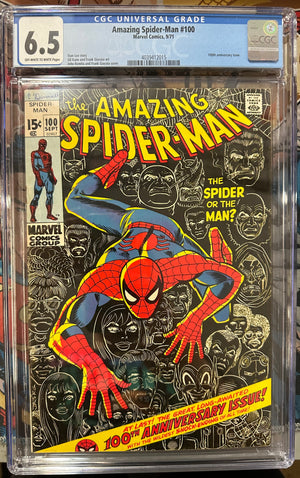 Amazing Spider-Man #100 Certified Guaranty Company (CGC) Graded 6.5