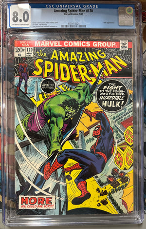 Amazing Spider-Man #120 Certified Guaranty Company (CGC) Graded 8.0