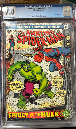 Amazing Spider-Man #119 Certified Guaranty Company (CGC) Graded 7.0