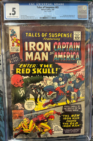 Tales of Suspense #65 Certified Guaranty Company (CGC) Graded .5 - First Appearance Of Silver Age Red Skull