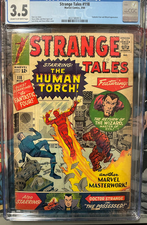 Strange Tales #118 Certified Guaranty Company (CGC) Graded 3.5