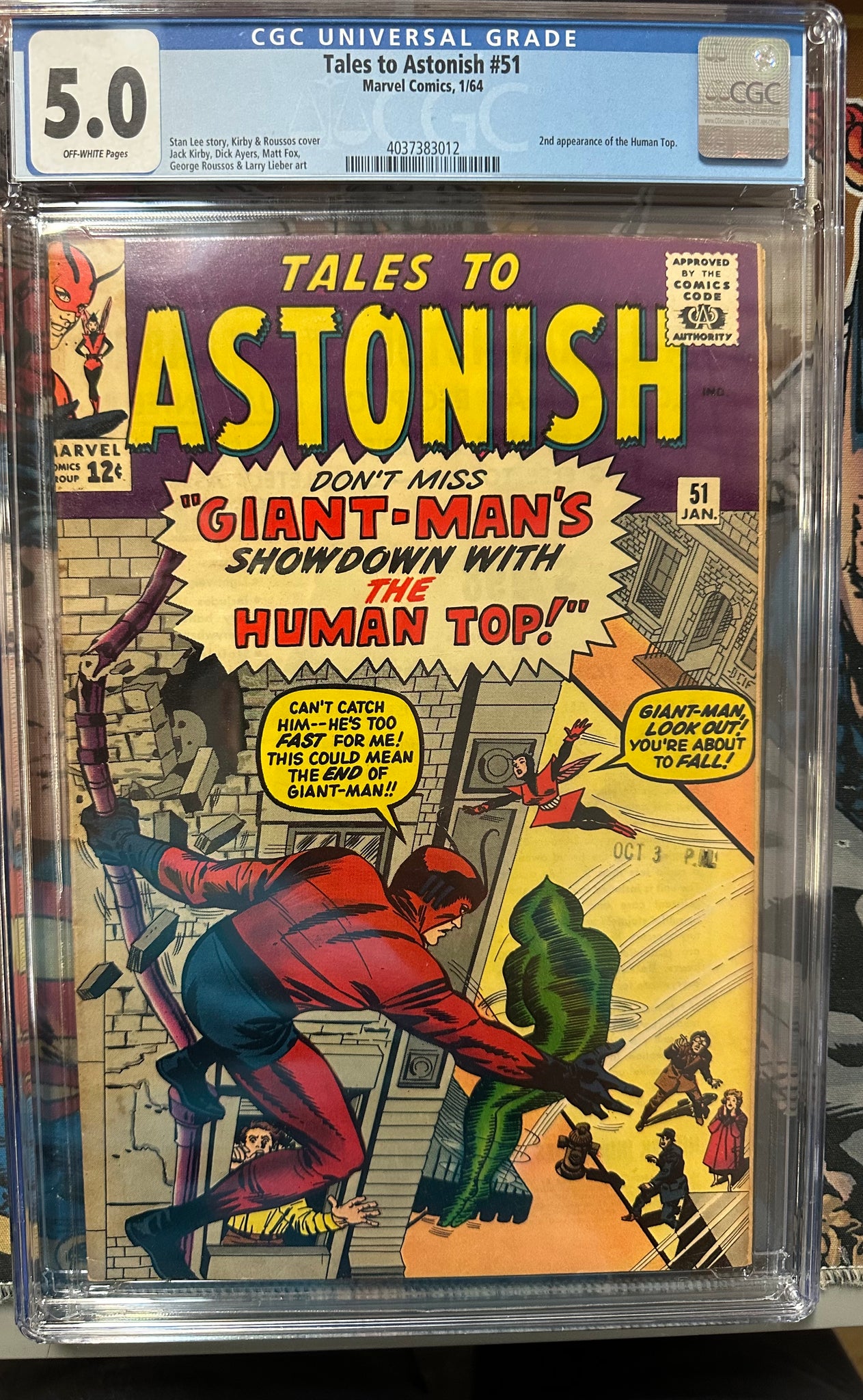 Tales To Astonish #51 Certified Guaranty Company (CGC) Graded 5.0