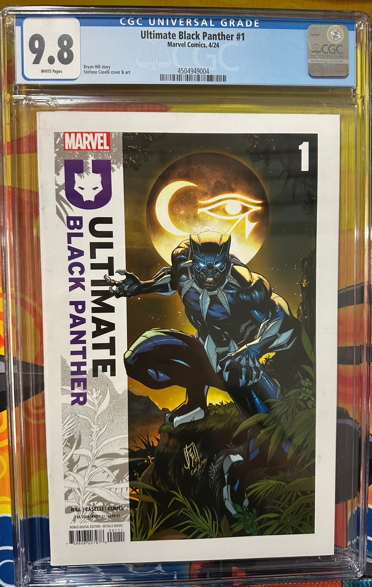 Ultimate Black Panther #1 Certified Guaranty Company (CGC) Graded 9.8