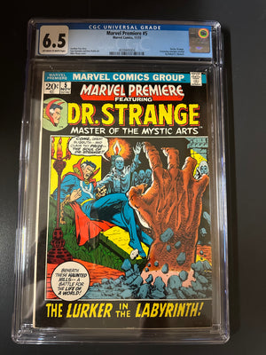 Marvel Premiere #5 Certified Guaranty Company (CGC) Graded 6.5