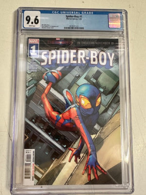 Spider-Boy Certified Guaranty Company (CGC) Graded 9.6