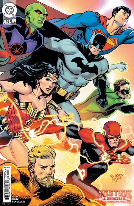 Justice League Unlimited #4 1:50 Gavin Guidry Wraparound Card Stock Variant