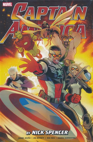 Captain America By Nick Spencer Omnibus Volume 2  Direct Market Cover