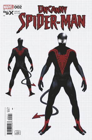 Uncanny Spider-Man (2023) #2 Lee Garbett Design Variant