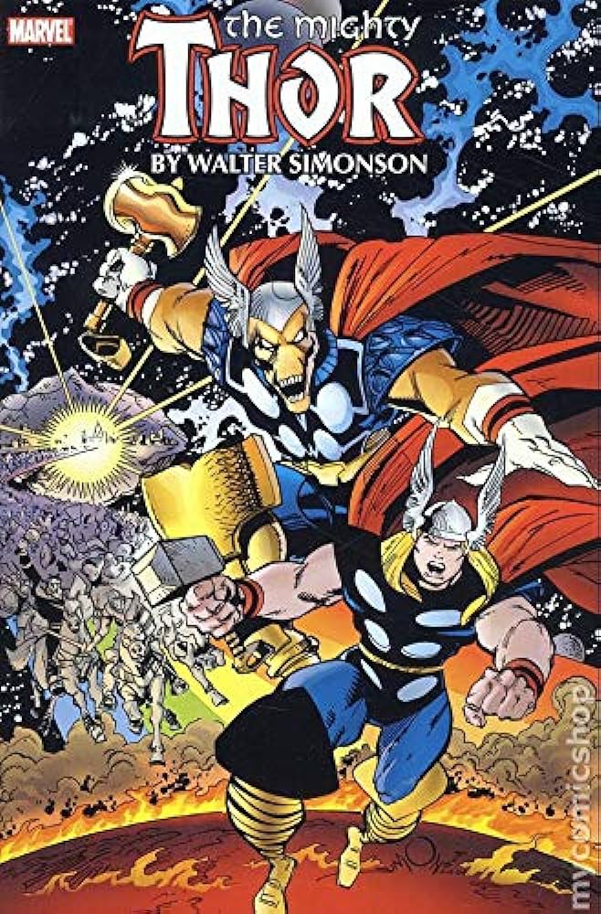 Thor By Walter Simonson Omnibus Direct Market Cover