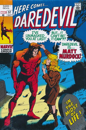 Daredevil Omnibus Volume 02 HC -  Daredevil Unmasked Direct Market Cover