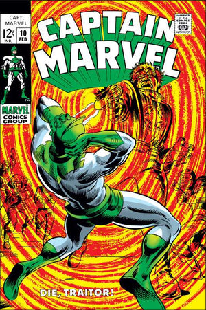 Captain Marvel (1969) #10