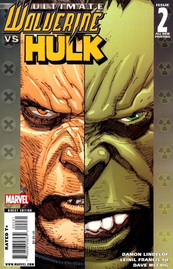 Ultimate Wolverine vs. Hulk #2 2nd Printing