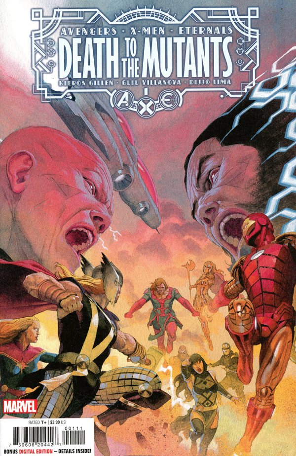 A.X.E.: Death to the Mutants #1 (DAMAGED)