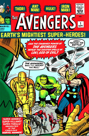 Marvel Masterworks - Avengers Volume 1: The Coming of the Avengers - Direct Market Cover