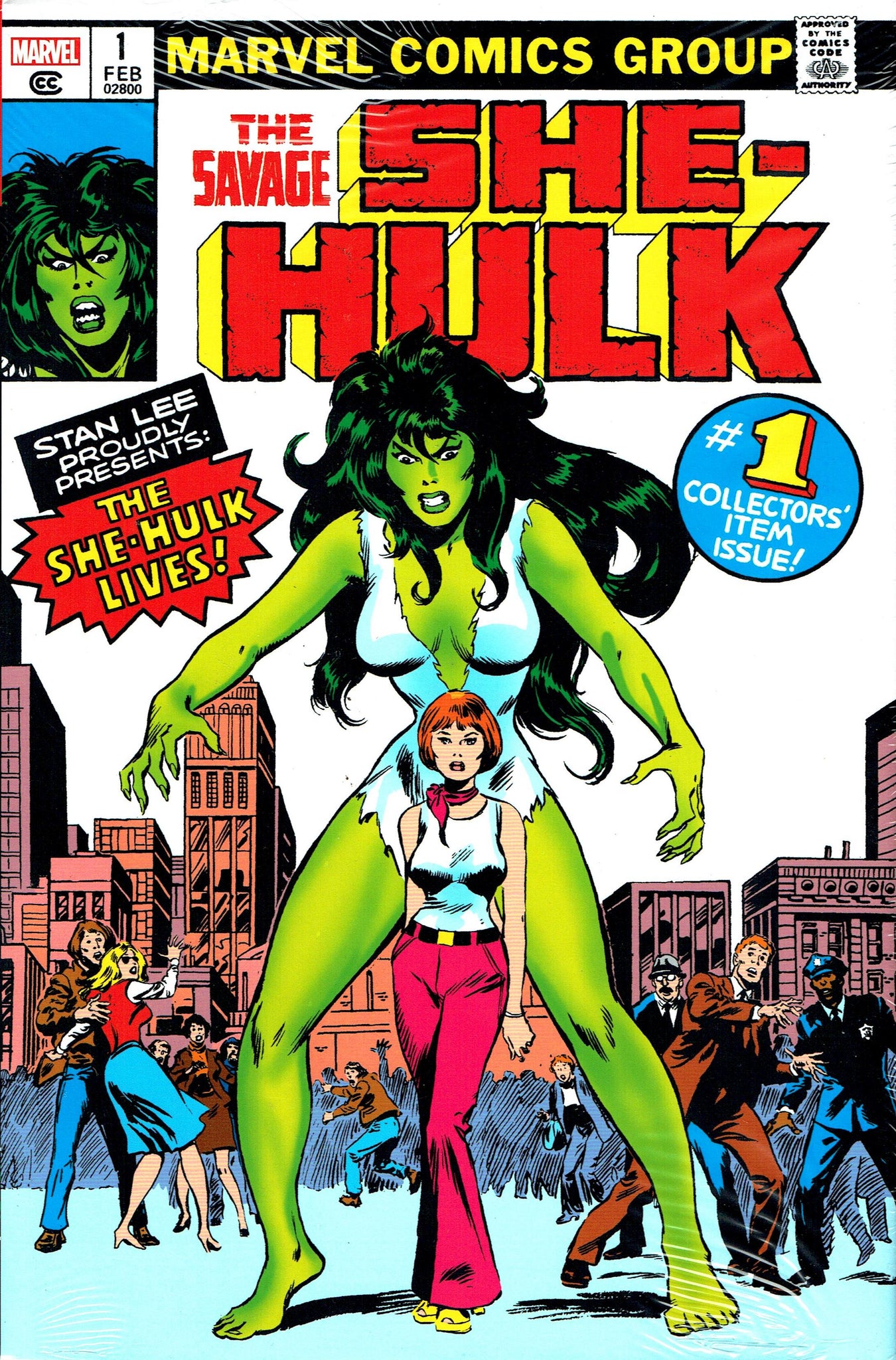 Savage She-Hulk Omnibus HC John Buscema Direct Market Cover