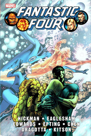 Fantastic Four by Jonathan Hickman Omnibus Volume 1 HC Alan Davis Final Issue Cover