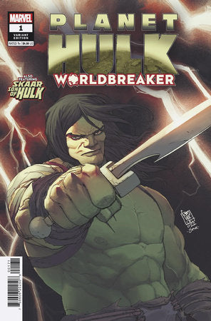 Planet Hulk Worldbreaker (2022) #1 (OF 5) Skaar Cover