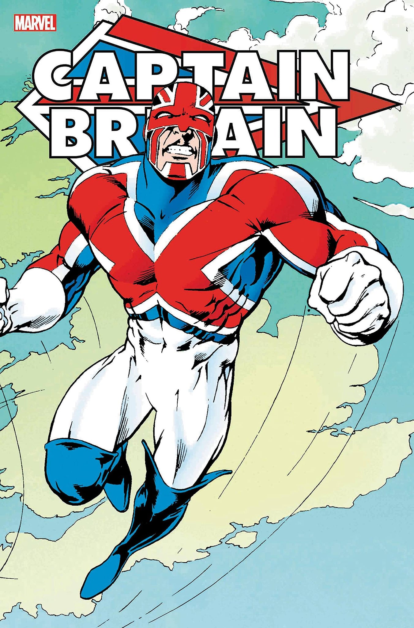 Captain Britain Omnibus HC Alan Davis Cover