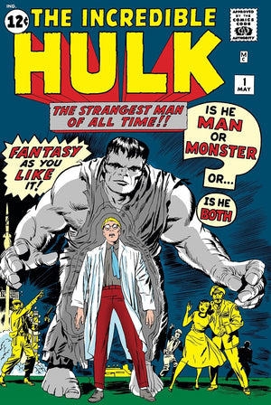 Marvel Masterworks - The Incredible Hulk Volume 1 Direct Market Cover