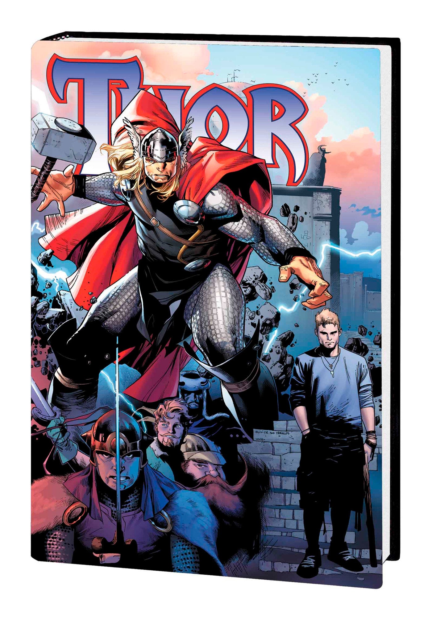 Thor By Straczynski & Gillen Omnibus - Direct Market Cover