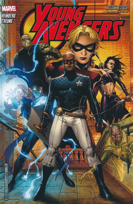 Young Avengers By Heinberg & Cheung Omnibus Hc Cheung Children's Crusade Direct Market Cover