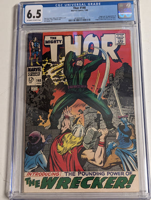 Thor #148 Certified Guaranty Company (CGC) Graded 6.5