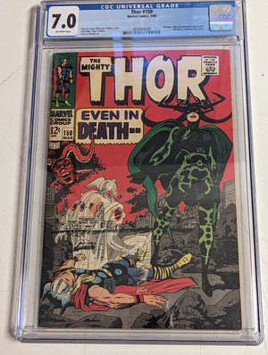 Thor #150 Certified Guaranty Company (CGC) Graded 7.0