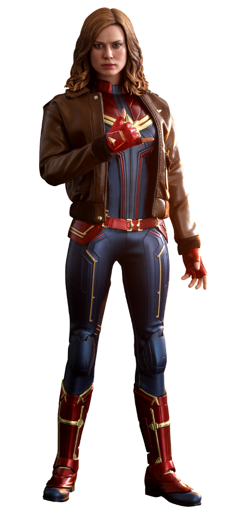 Captain Marvel Sixth Scale Figure by Hot Toys (Deluxe Version)