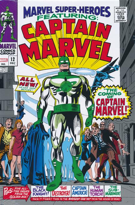 Captain Mar-Vell Omnibus Volume 1 Hc Colan Direct Market Cover