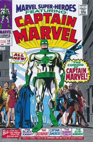 Captain Mar-Vell Omnibus Volume 1 Hc Colan Direct Market Cover