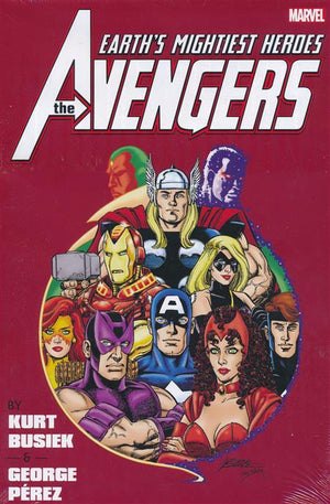 Avengers By Busiek & Perez Omnibus Volume 1 HC - Direct Market Cover