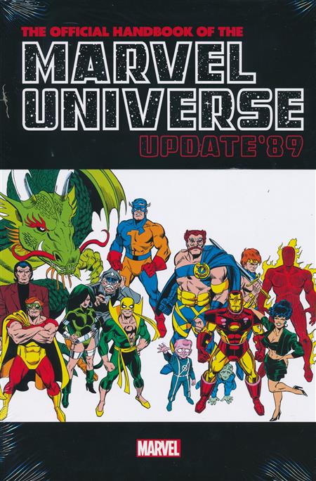 Official Handbook Of The Marvel Universe: Update '89 Omnibus HC - Iron Man Direct Market Cover