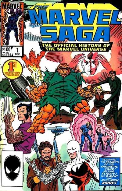 Marvel Saga (1985) #1 - #25 Full Set