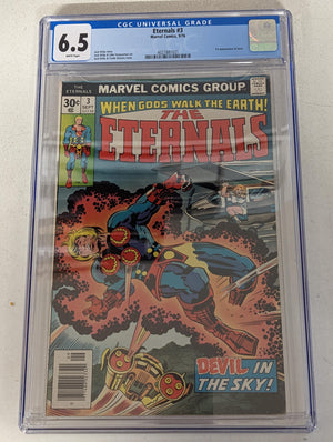 Eternals #3 Certified Guaranty Company (CGC) Graded 6.5